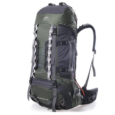 China 75L Multi-Functional Mountaineering Rucksack Bag Trekking Rucksack Waterproof Outdoor Camping Trekking Rucksack Hiking Bag for sale