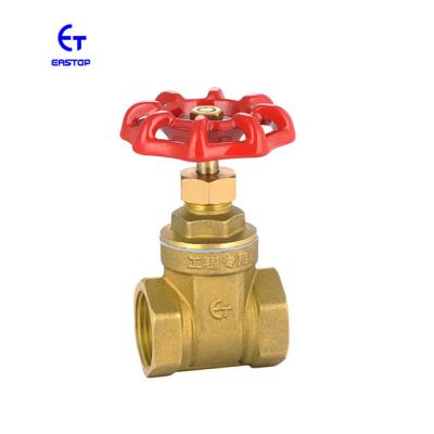 China 4 Inch General Water DN20 Oil And Gas Pipeline Manual Brass Gate Valve PN16 for sale