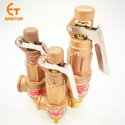 China General Soft Sealing Bronze / Brass Pressure Control Valve Safety PTFE / EPDM Valve for sale