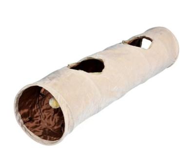 China Viable Cat Toy Comfy Bed Collapsible Pet Interactive Play Toy Felt Cat Tunnel Tunnel Pet Tubes for sale