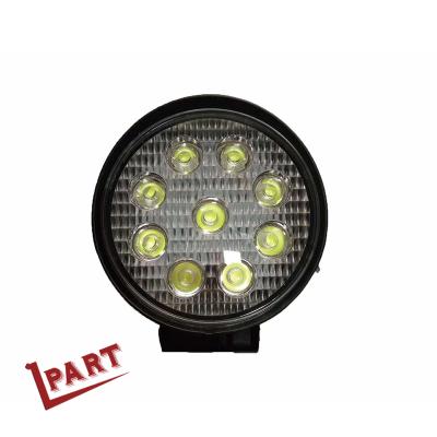 China Forklift Part Round Shape LED Forklift Light 10-80V with 9 LED Bulbs 110x128x35cm for sale