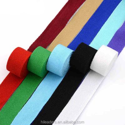 China Sustainable China Colored Cotton Bias Binding Herringbone Tape for sale