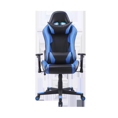 China Hot Sale Blue Ergonomic Recliner Swivel Gamer Computer Gaming Spinning Chair for sale