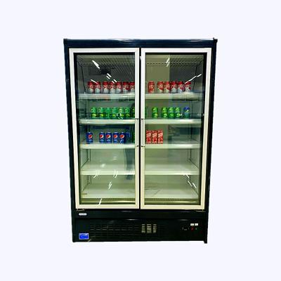 China Single-temperature Supermarket Commercial Refrigerator Fruit Cake Display Freezer Vegetable Cooler for sale