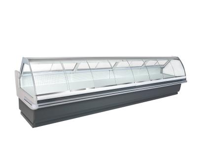 China Hot Single-temperature Factory Sale Supermarket Deli Refrigerator Display Cabinet Service Counter Display for sale