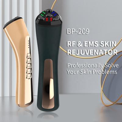 China Skin Tightening 1MHZ Beauty Equipment Home Use LED Colored Vibration Light Galvanic Hot Beauty Massager Eye Face Slim Skin Care for sale