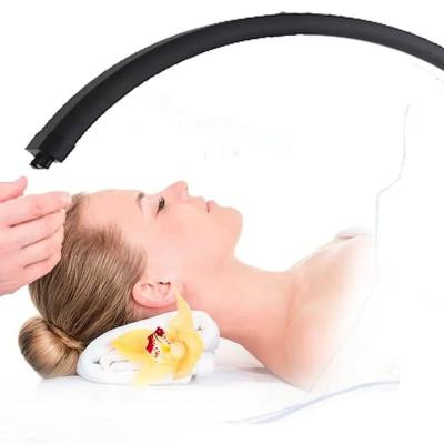 China Beauty Light Beauty Equipment Magnifier Nail Half Moon Lamp Power Pack Power Pack White Color Lens Clamp Eyelash Extension Led Light for sale