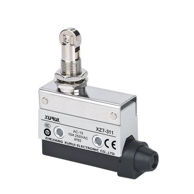 China XURUI D4MC5020 Powerful Plastic Panel Mount Roller Plunger Micro Limit Switch With TUV CE Certificate for sale