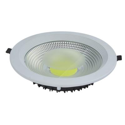 China Bright Embeded Round Aluminum Recess Indoor Flush 5w 12w COB Led Ceiling Light for sale