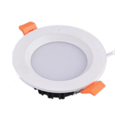 China Modern high quality indoor energy saving round ceiling 5w 18w recessed led downlight for sale