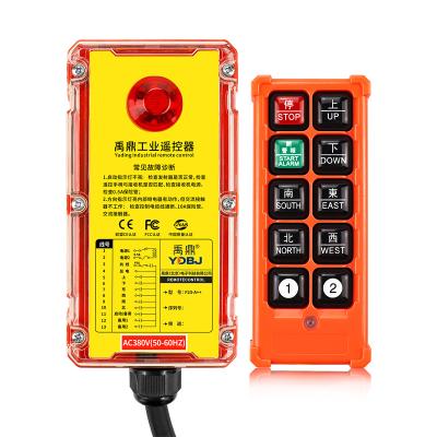 China Industrial Crane/Crane Industrial Radio Waterproof Electric Remote Control 8 Buttons Waterproof, Dustproof and Drop Resistant for sale