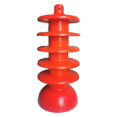 China Pipeline Cleaning Solid Molded EMT Manufacture Polyurethane Coated Pipeline Scraper Cup Hog, Customized Multi Cup Cleaning Hog for sale