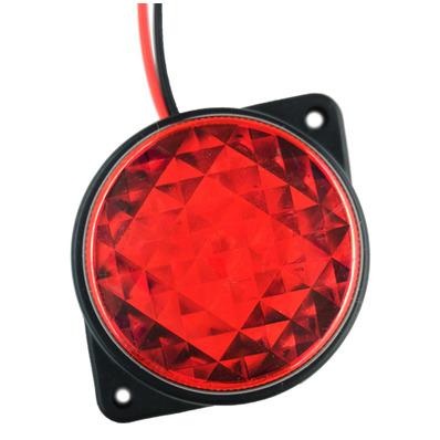 China 12/24v Signal Factory LED 2 Inch LED Side Beacon For Trailer With Rubber Ring for sale