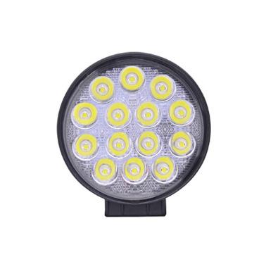 China Waterproof 42W Round Led Work Bright Spot Light For Trucks Refit Offroad 12V 24v for sale