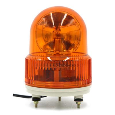 China 24V LED warning light flash lamp for forklift bus and construction vehicle with mechanically turning 2FD-35 for sale