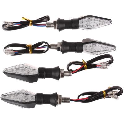 China ABS/PP Waterproof Motorcycle Dual Face Turn Signal Light LED Turn Signal Light LED Tail Signal Light for sale