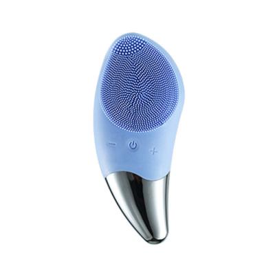 China Acne Low MOQ Sonic Silicone Waterproof Electric Vibrating Facial Cleansing Brush Treatment Private Label for Deep Cleansing for sale