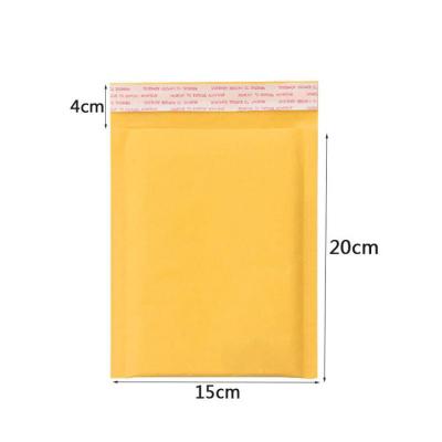 China Bubble Wraps Custom Kraft Paper Bubble Mailer Wraps Poly Bag Delivery Shipping Air Bubble Bags Resistance Packaging Mailers Stock for sale