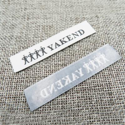 China Cheap Custom Viable Custom Cotton Cotton Silk Woven Collar Garment Canton Label Garment Label Label Manufacturers Viable Iron On Label Manufacturers for sale