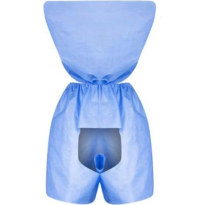 China SMS Disposable Colonoscopy Screening Short Pants For Enteroscopy Examination for sale