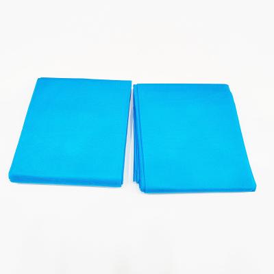 China Medical Disposable Waterproof Massage Fitted Bedspread Protective Sheet Anti-static Bed Sheet Table Hospital Fitted for sale