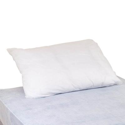 China Antistatic / Beauty Hotel Use Waterproof Non Woven White Disposable Pillow Case With Inner Flap for sale