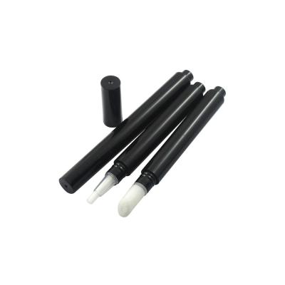 China MOQ 500pcs TM-LG768 3ml Free Shipping Cosmetics Concealer Twist Pen Packaging Click Pen Black for sale