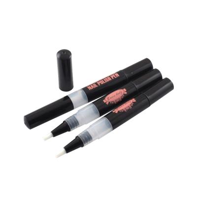 China TM-LG761 Black Nail Oil Pen Empty Pen Twist Up With Brush Tip Applicator For Nail Paint Twist Pen 2ml for sale