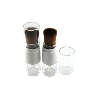 China TM-P1204 Cosmetics Makeup Hair Brush Powder Case Plasticloose Empty Powder Brush Container for sale