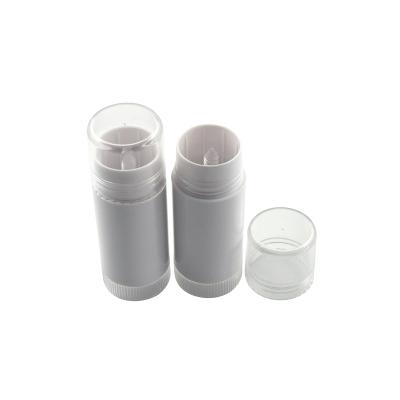 China TM-LP456 25g large capacity cosmetics plastic lipstick tube cosmetic stick packaging base empty tube container for lipcare for sale