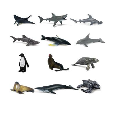 China Wholesale Model Toy Sea Animal 3D Creature Sea Simulation Animal Toys for sale