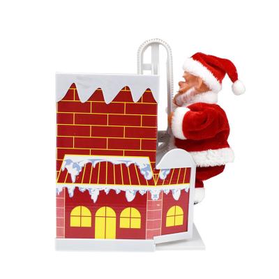 China Christmas Electronic Gifts Hot Sale Santa Claus Plush Soft Christmas Toys for sale