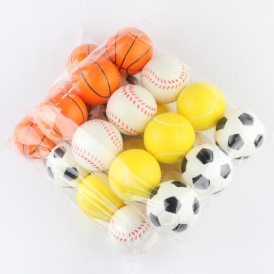 China Sports Toy 2019 PU Free Ball Round Shape Custom Stress Ball Anti Stress Balls for sale