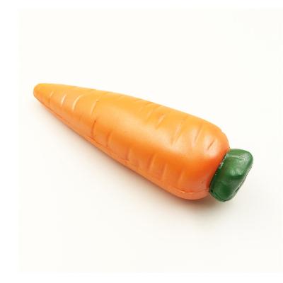 China Relieve Stress Vegetable Very Soft Carrot Anti Stress Slow Rising Toys for sale