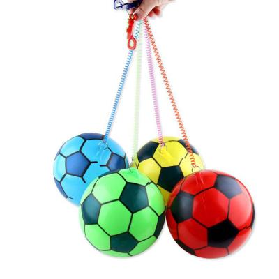 China Wholesale Classic Sports Toy Balls Pull Rope Football Jumping Toys For Kids for sale