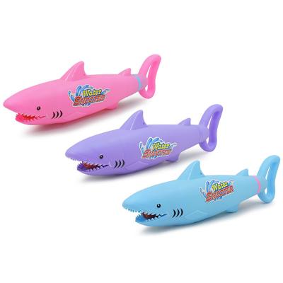 China Kids Gift Hot Sale Super Soaker Shark Designed Summer Toy Water Squirt Shooter Gun for sale