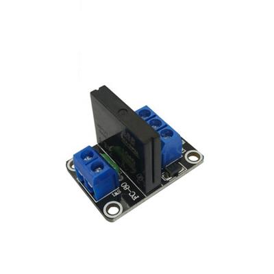 China All Kinds Of Electronic Products 1 Way High And 2A Low Level Solid State Relay Module With Fuse 5V12V24V Solid State Relay for sale