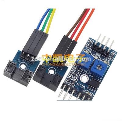 China New Hot Arrival 2 Routes Photoelectric Module Slot Optic Coupler Photoelectric Sensor Module Photoelectric Detection New Arrival Standard Speed for sale