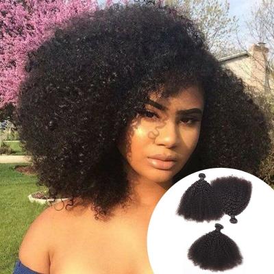 China Wholesale Afro Kinky Curly Bundles Mongolian Curl Hair Bundles Hair Weave 100% Virgin Hair Extensions for sale