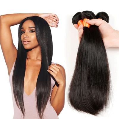 China Cheap Brazilian Remy Virgin Hair Bundles Suppliers Silky Straight Wave Hair Bundles, 100% Indian Straight Virgin Human Hair Bundles for sale