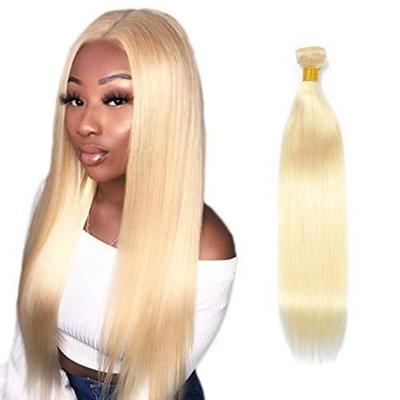 China Silky Straight Wave Straight Bundles With Closure Hair Bundles 613 Silky Straight Hair Bundles, 613 Blonde Hair Extension for sale