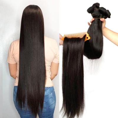 China Malaysian Wholesale Silky Straight Double Bundles Machine Hair Wave Weft Hair Straight Bundles Straight Hair Bundles With Closure for sale