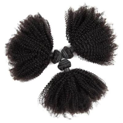 China Good Seller Afro Curly Bundles Hair Bundles Afro Curly Hair, Weft Hair Bundles Real Hair, Afro Kinky Curly Bundles for sale