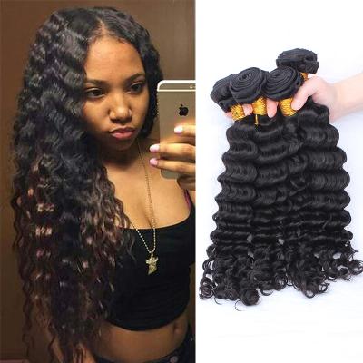 China Wholesale Unprocessed Brazilian Hair Bundles Vendors 100% Water Wave Virgin Hair Loose Deep Raw Virgin Remy Hair Extensions for sale