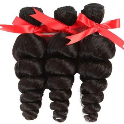 China Simidola Brazilian Loose Deep Wave Hair Vigin Hair Weave 3 Bundles 300g Virgin Unprocessed Loose Deep Wave Hair for sale