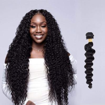 China Loose Wave Virgin Cuticle Aligned Hair Bundles 50 Inch Hair Bundles Loose Wave Bundles Free Sample Hair Extension for sale