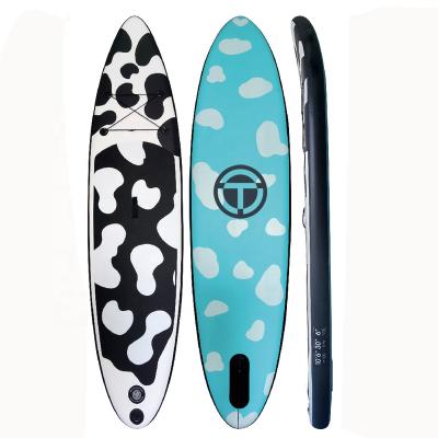 China New Yoga Big Sip Aufblasbar Unisex Customizable Portable Drop Point Inflatable Sip Paddle Board For Water Sports for sale