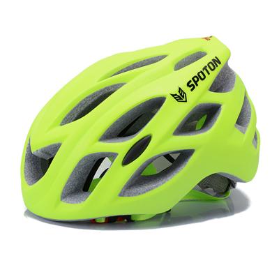 China Funky Bike Riding Helmets Cycling In - Mold Safety 24 wind Vents 273G Weight for sale