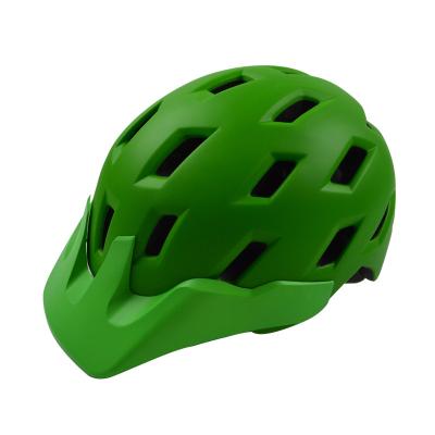 China Green Road MTB Cycling Helmet Comfortable Imported EPS Foam Fit in Visor for sale