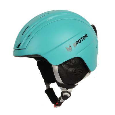 China Adult Cool Pro Tec Ski Helmets In Mould High Density Black EPS Linner Shell for Winter Sports for sale